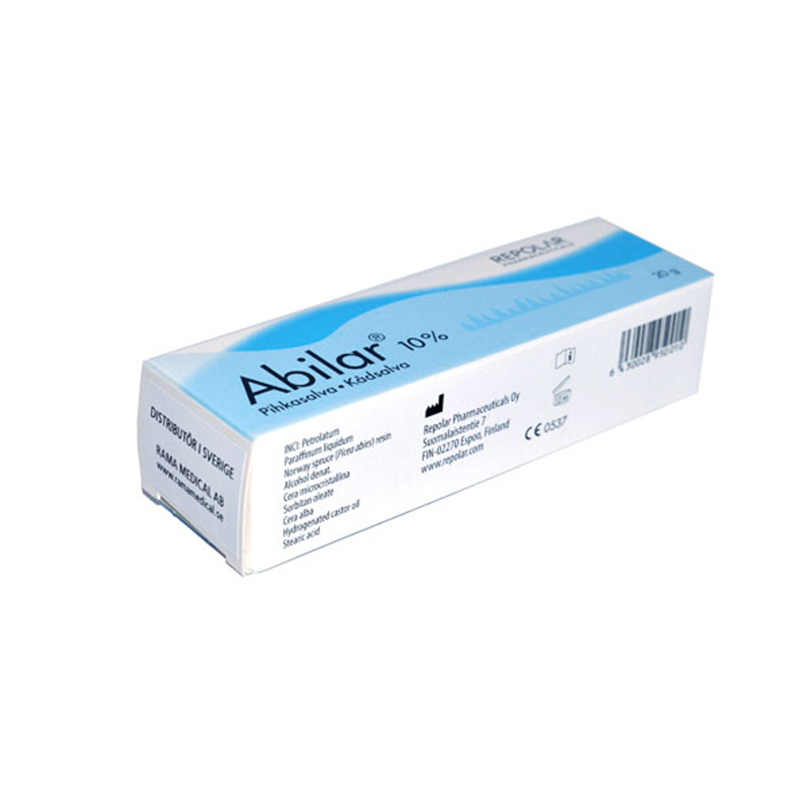 Abilar 10 % hartsivoide - 20 g - haavoihin ja ihon halkeamiin