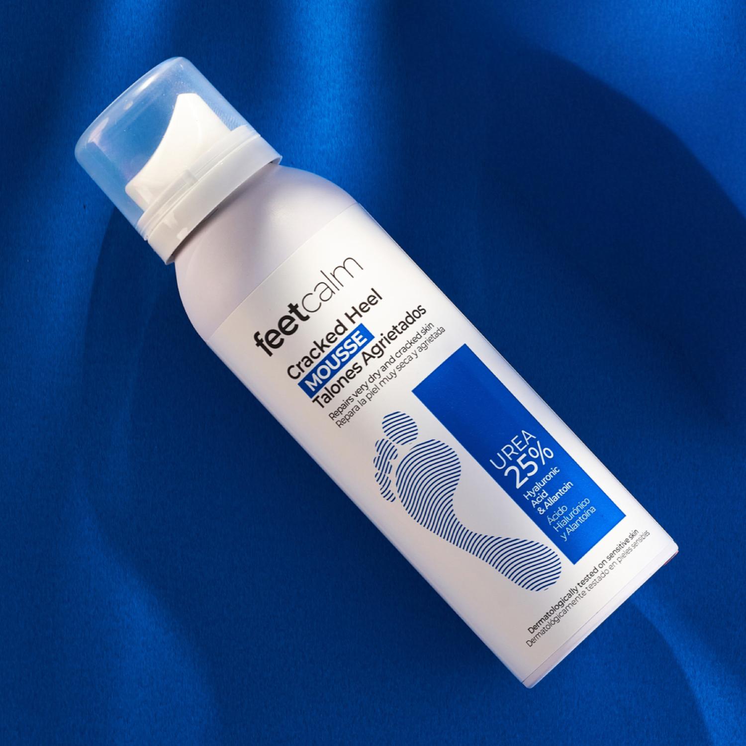 Feetcalm Cracked Heel Mousse 25 % ureaa - 125 ml - Haljenneille koroille