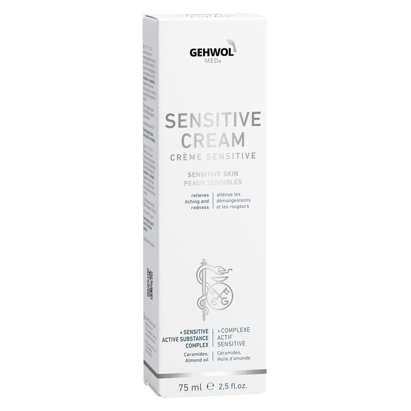 Gehwol Sensitive Foot Cream - 75 ml - Kuivalle ja herkälle iholle