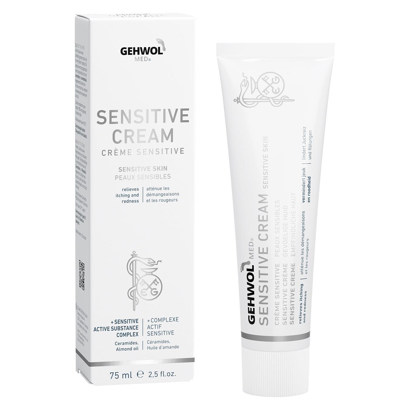 Gehwol Sensitive Foot Cream - 75 ml - Kuivalle ja herkälle iholle