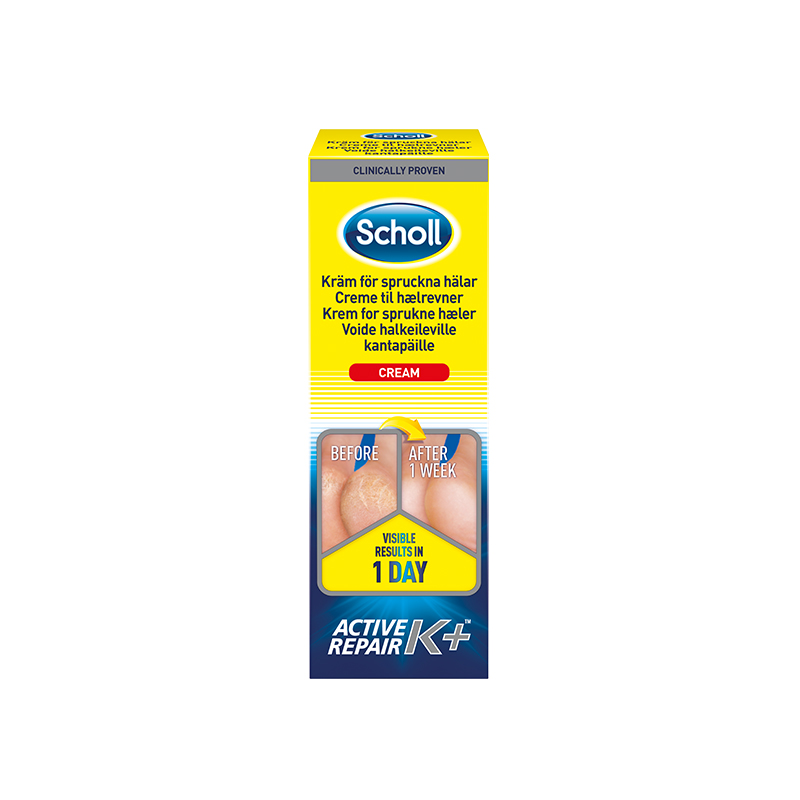 Scholl Active Repair K+ 60 ml - Haljenneille koroille