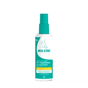 Akileine Green Deo Foot Spray - 100 ml - Hikisille jaloille