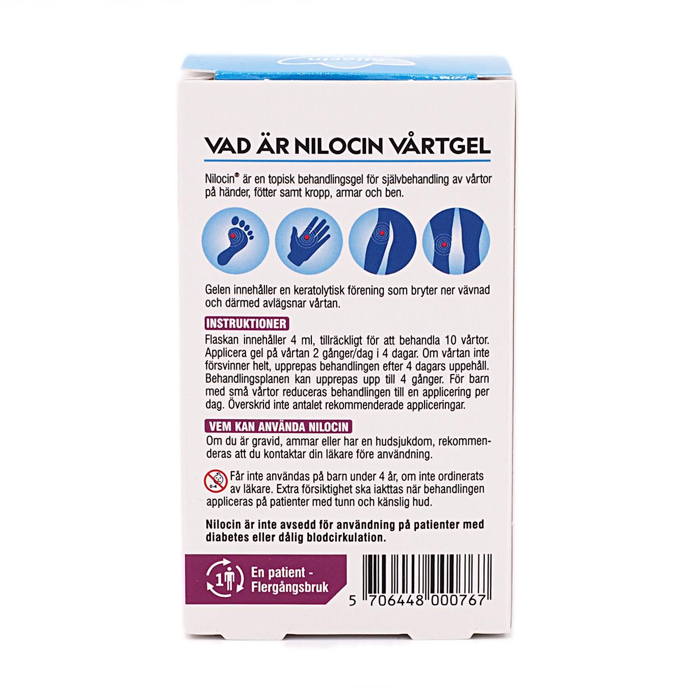 Nilociini syylägeeli - 4 ml - tehokas syylän hoito