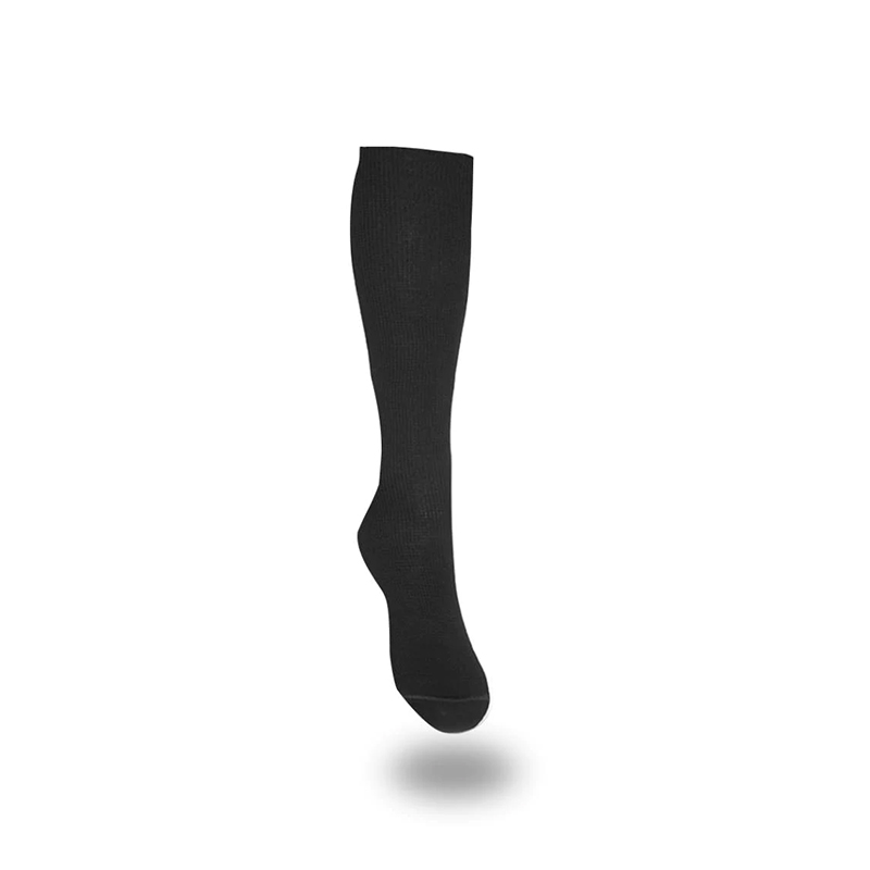 Medisox Comfort - Musta, 42/43, Extra leveä - Puristusluokan 1 tukitukka