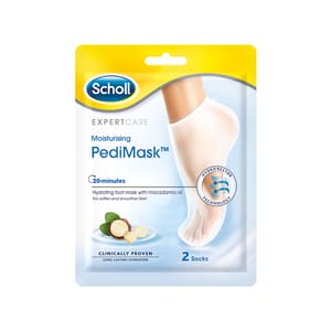 Scholl PediMask – Pehmentävä jalkamaski