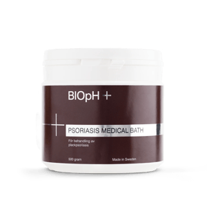 BIOpH+ Psoriasis Medical Bath - 500 g - Hoito plakin aiheuttavaan psoriaasiin