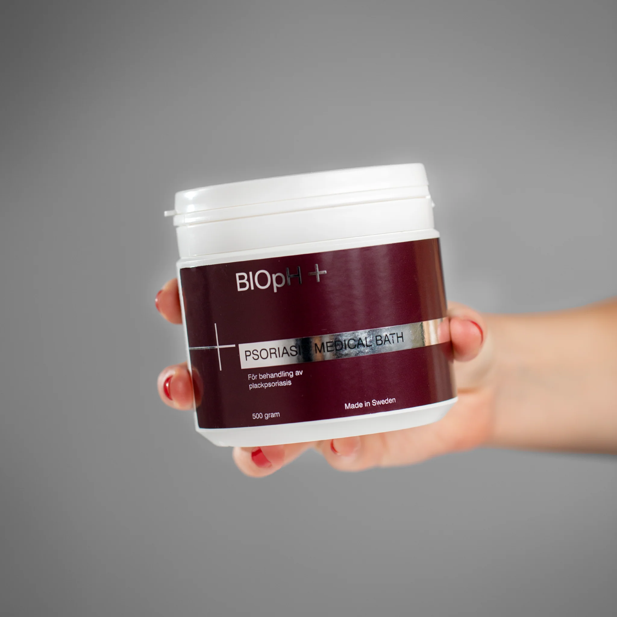 BIOpH+ Psoriasis Medical Bath - 500 g - Hoito plakin aiheuttavaan psoriaasiin