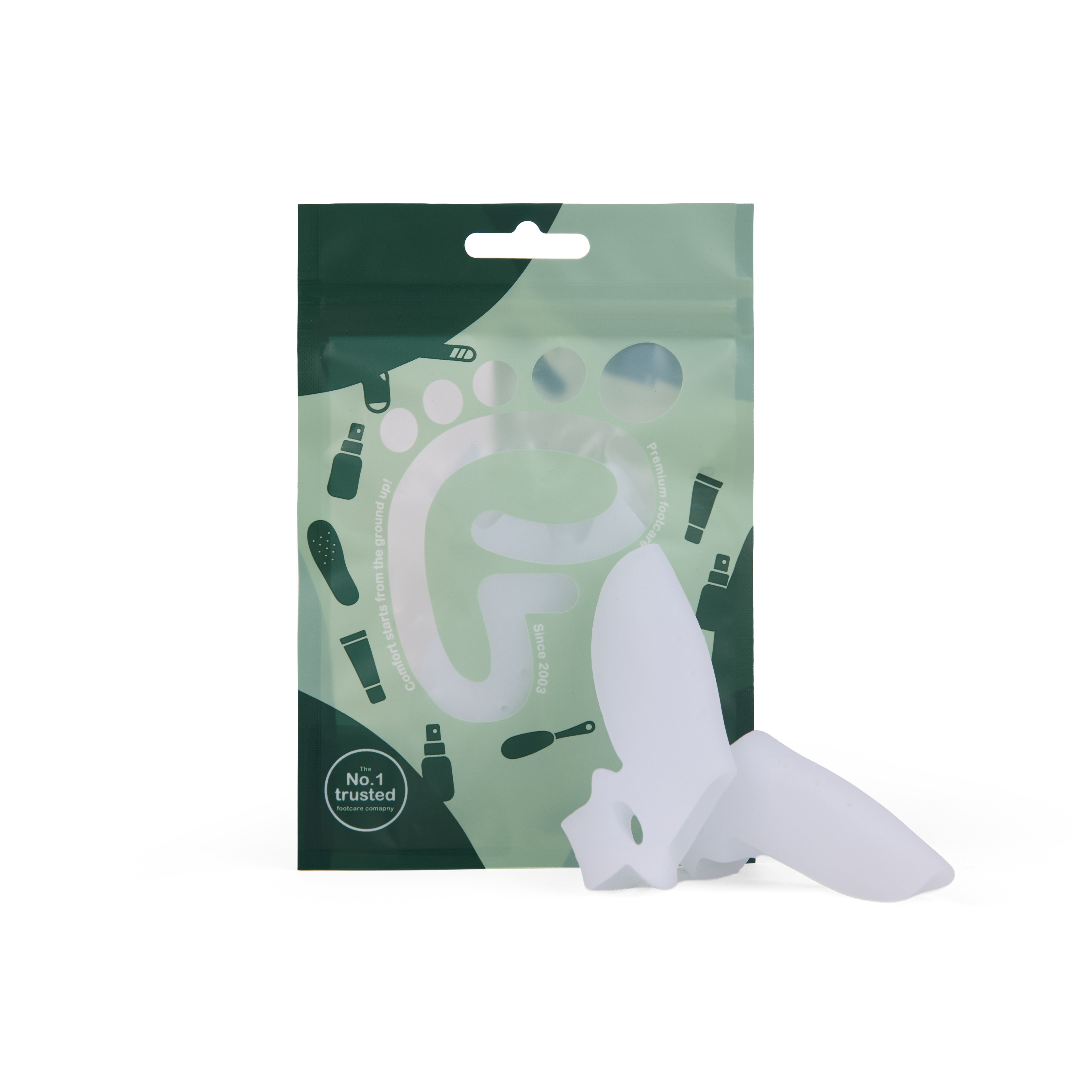 Hallux valgus toe spreader - 2 kpl - Smart Duo suojaamaan ja helpottamaan