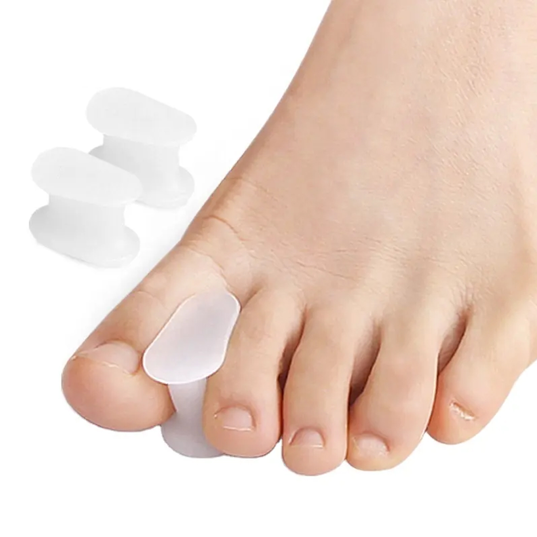 Toe Spreader Halllux Valgus - 2 kpl, keskikokoinen - erottaa varpaat kivun vähentämiseksi